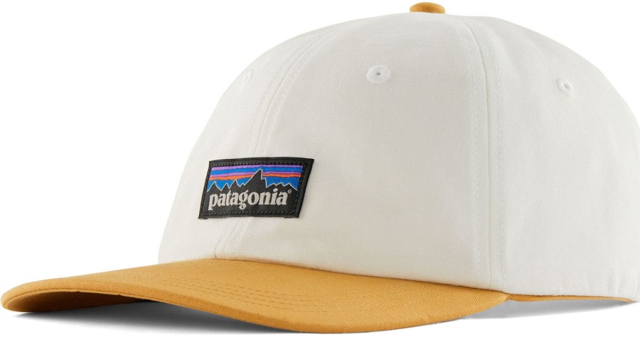 Clothing Patagonia Hats | Patagonia P-6 Label Trad Cap - Birch White