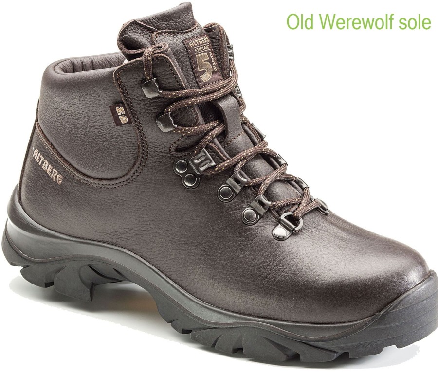 Footwear Altberg Walking Boots | Altberg Womens Fremington Lite Boots - Wide Width Brown