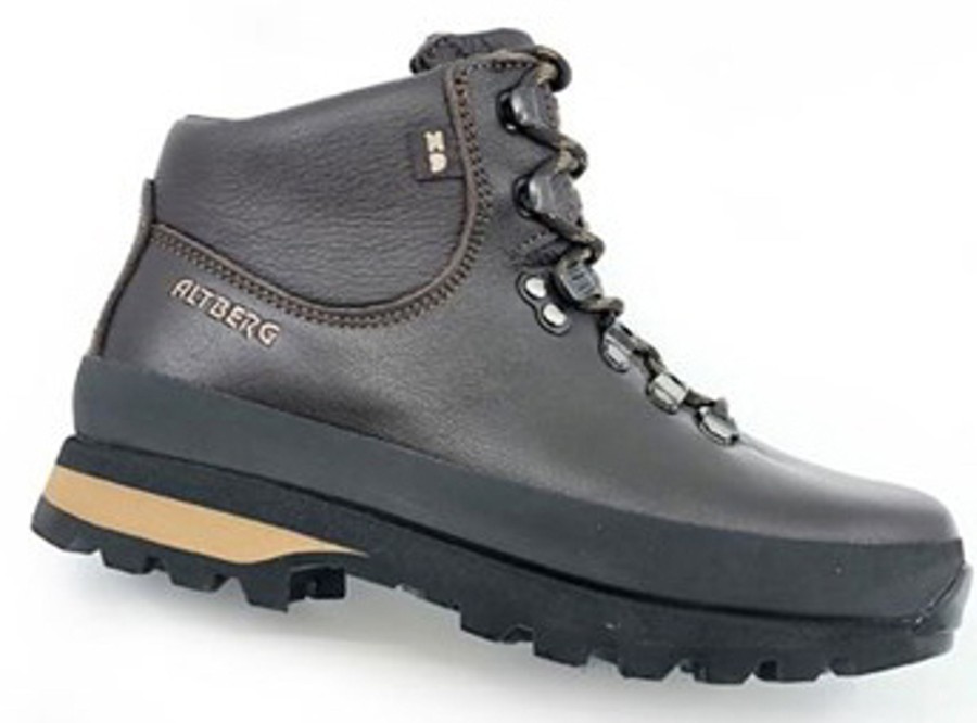 Footwear Altberg Walking Boots | Altberg Womens Fremington Lite Boots - Wide Width Brown