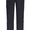 Clothing Rab Trousers & Leg Wear | Rab Mens Incline As Softshell Pants - Ebony Grey