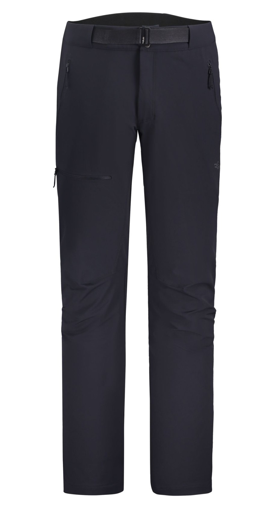 Clothing Rab Trousers & Leg Wear | Rab Mens Incline As Softshell Pants - Ebony Grey