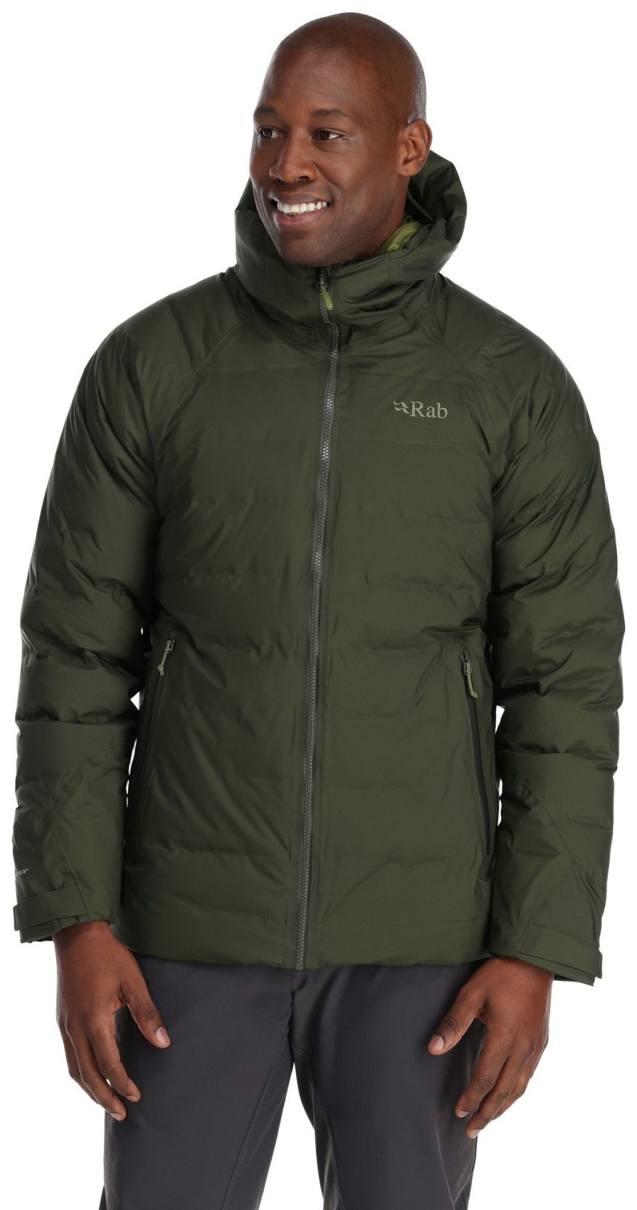 Clothing Rab Insulated Jackets | Rab Mens Valiance Jacket - Army Green