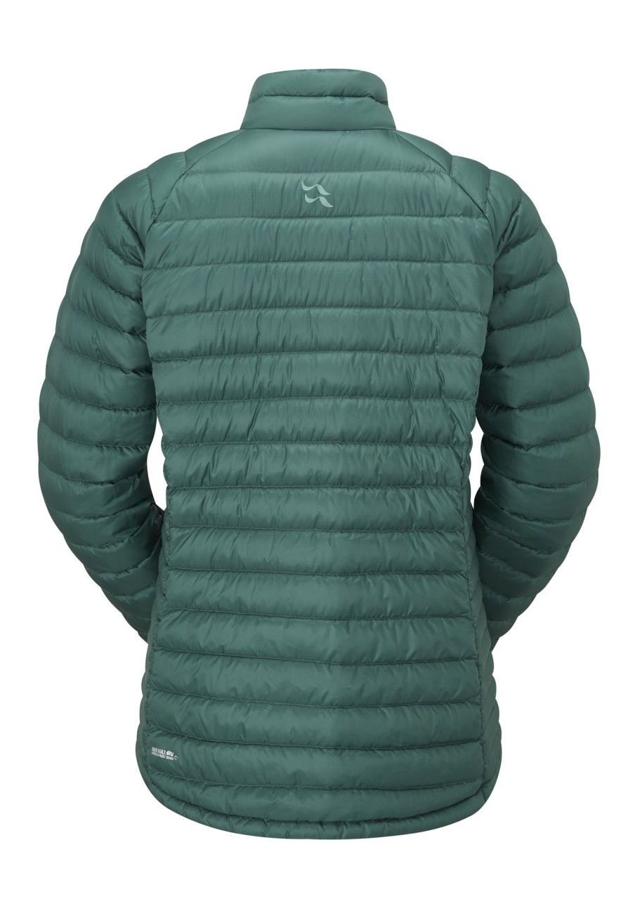 Clothing Rab Insulated Jackets | Rab Womens Microlight Jacket Slate Green