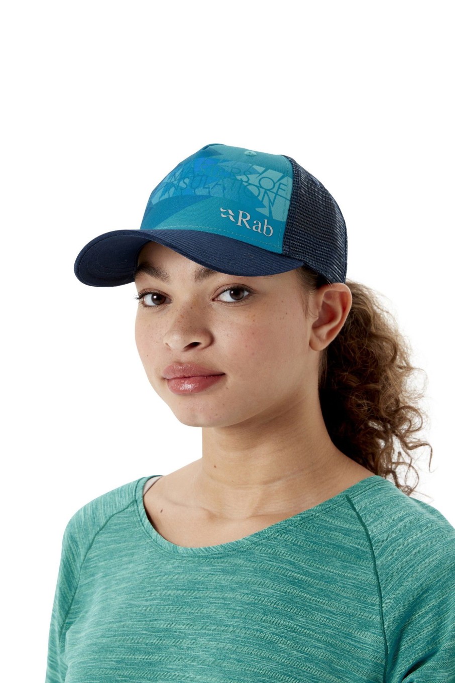 Clothing Rab Hats | Rab Trucker Masters Cap - Aquamarine Blue