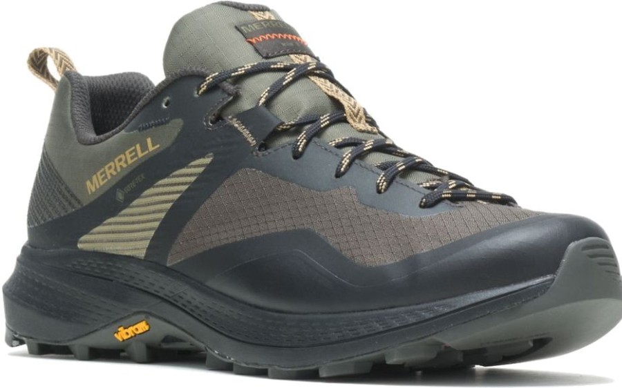 Footwear Merrell Walking Shoes | Merrell Mens Mqm Flex 3 Gtx Shoes - Olive Green