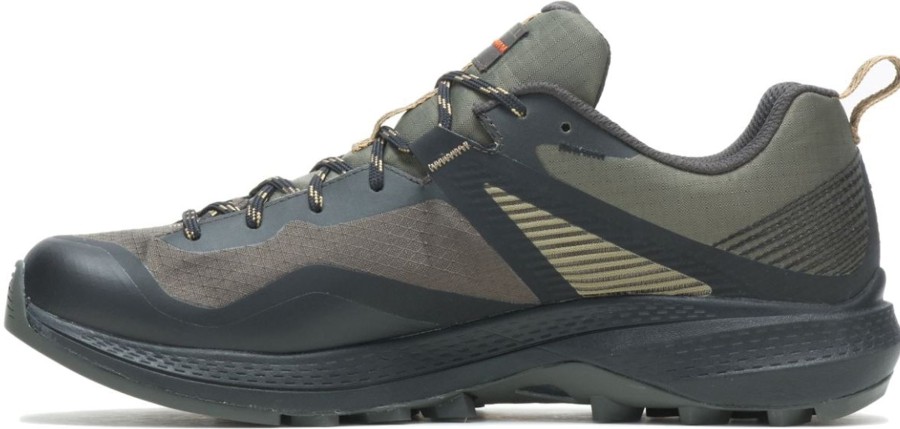 Footwear Merrell Walking Shoes | Merrell Mens Mqm Flex 3 Gtx Shoes - Olive Green