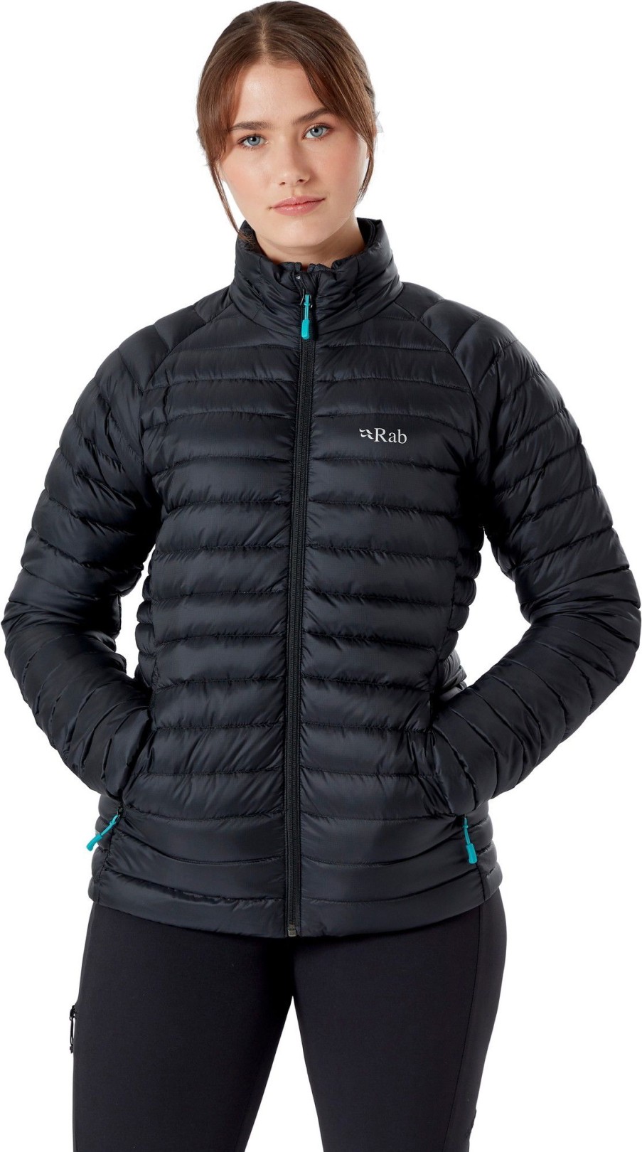 Clothing Rab Insulated Jackets | Rab Womens Microlight Jacket Black