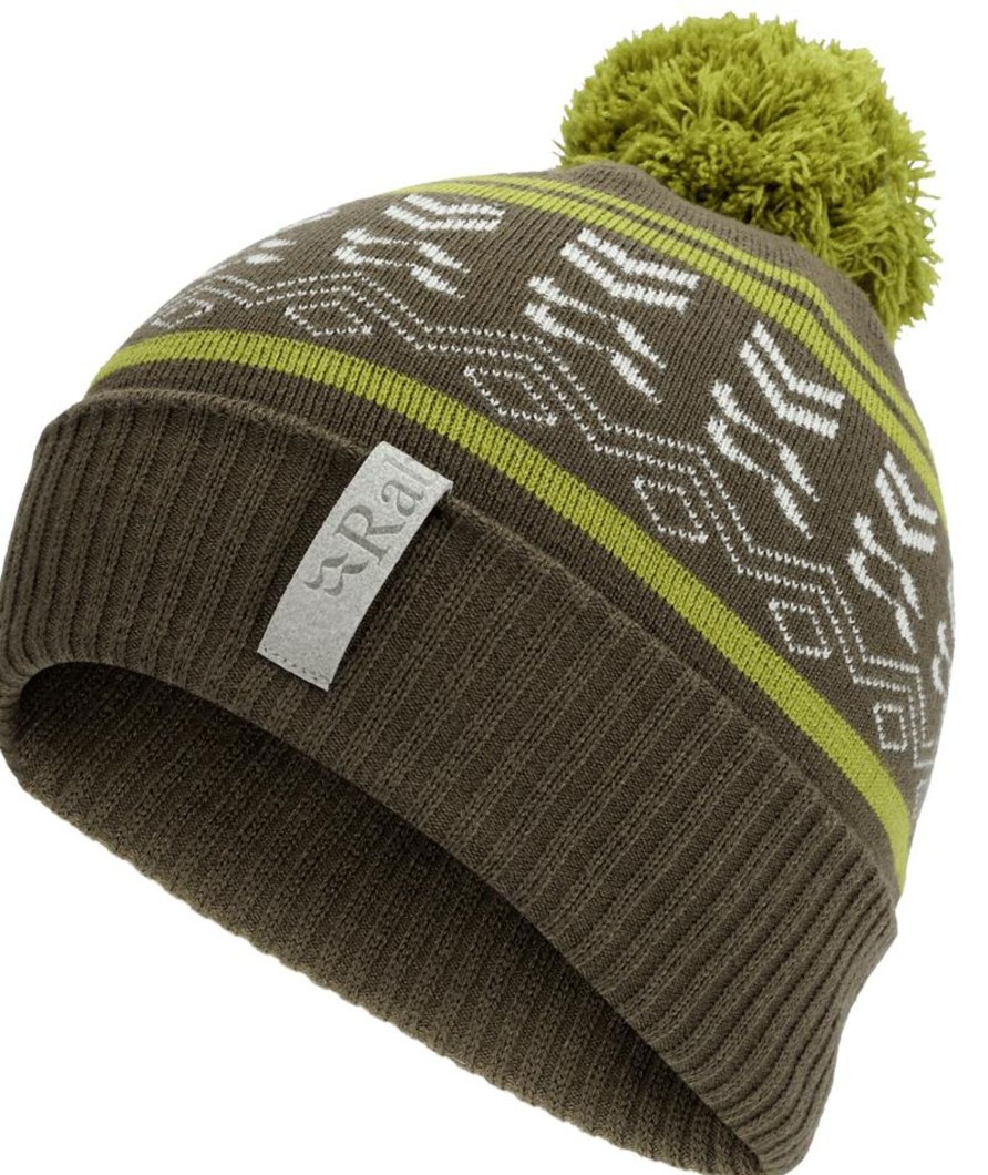 Clothing Rab Hats | Rab Khroma Bobble Beanie - Army-Aspen Green