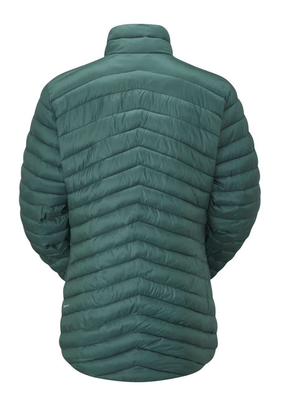 Clothing Rab Insulated Jackets | Rab Womens Cirrus Jacket Slate Green