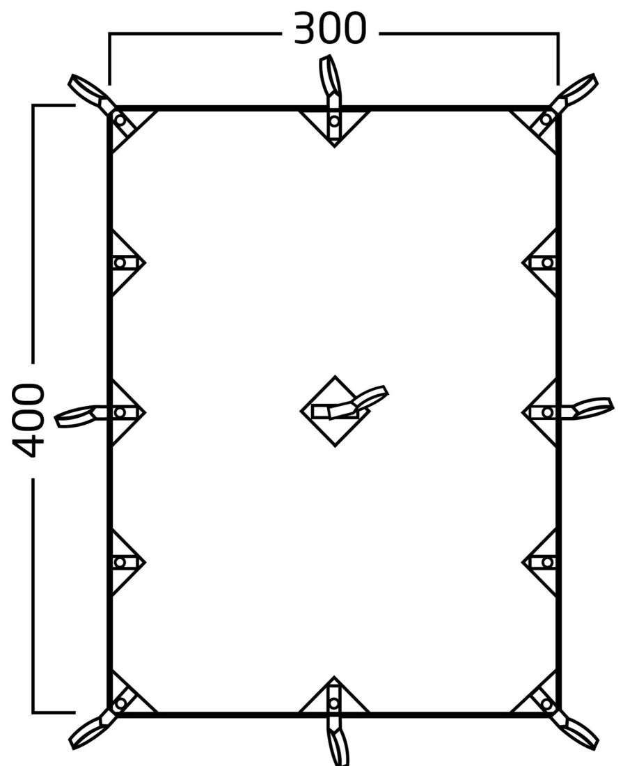 Camping Nordisk Tarps & Shelters | Nordisk Kari 12M Tarp Brown