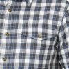 Clothing Fjallraven Shirts | Fjallraven Mens Singi Flannel Long Sleeved Shirt - Uncle Blue