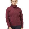 Clothing Rab Softshell Jackets | Rab Womens Kinetic 2.0 Jacket - Deep Heather Purple