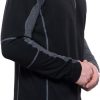 Clothing Kuhl Fleece & Mid Layer | Kuhl Mens Revel 1/4 Zip Fleece Steel Black