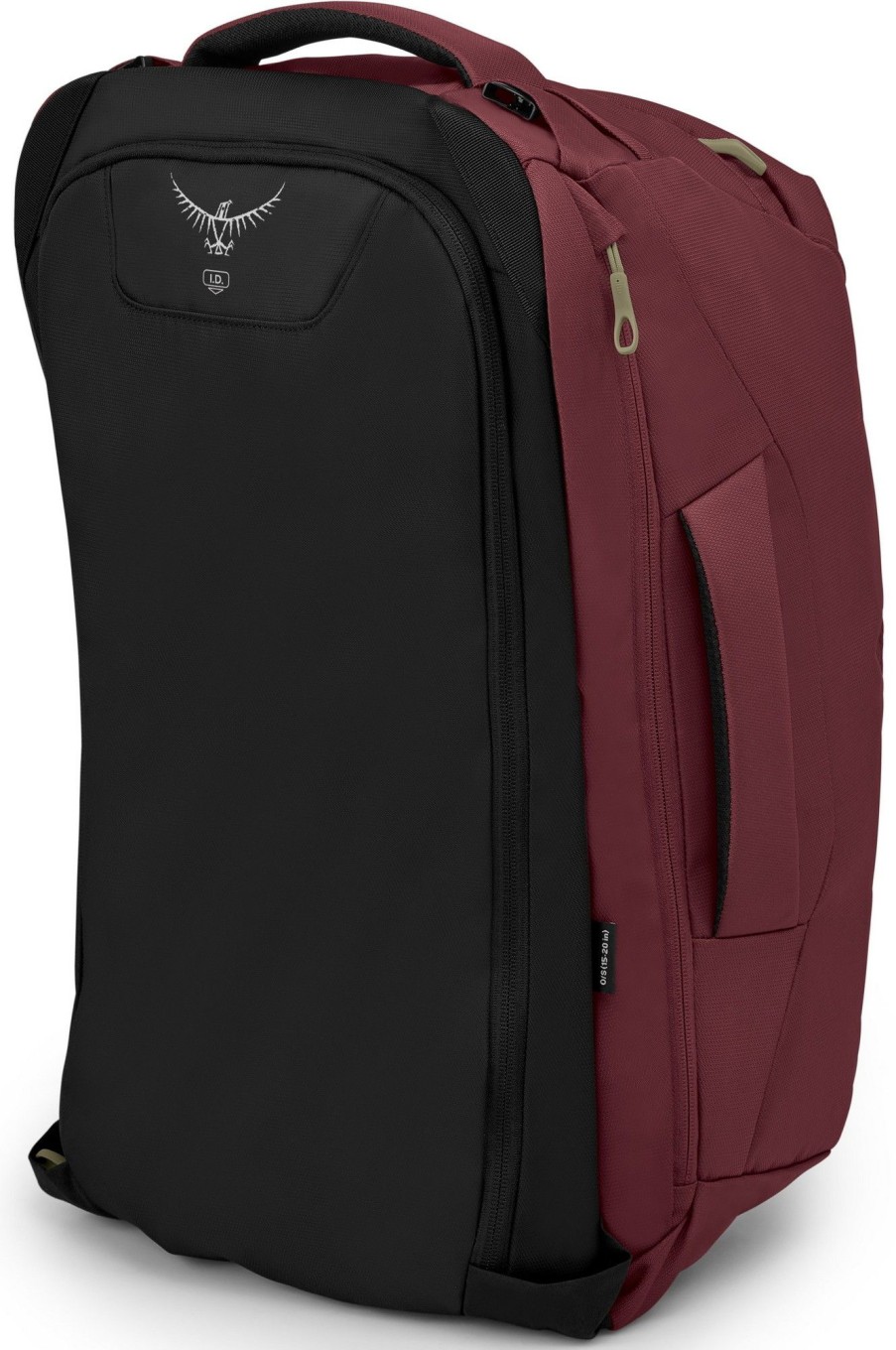 Rucksacks Osprey Luggage & Carry-On | Osprey Womens Fairview 40 Travel Pack - Zircon Red