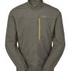 Clothing Rab Windshirts | Rab Mens Vital Jacket - Light Khaki Green