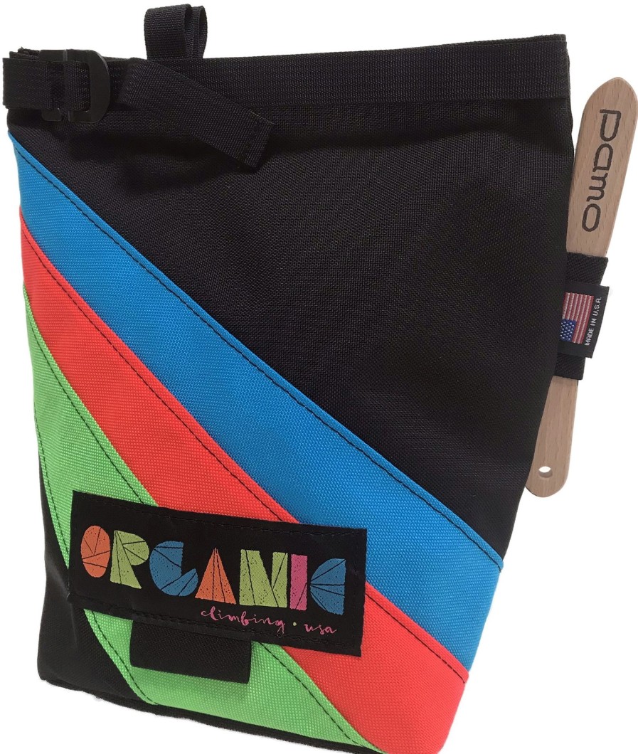 Equipment Organic Climbing Chalk & Chalkbags | Organic Climbing Lunch Bag Chalk Bucket Black