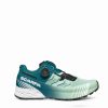 Footwear Scarpa Running Shoes | Scarpa Womens Ribelle Run Kalibra Ht Shoes - Misty Jade-Deep Lagoon Blue