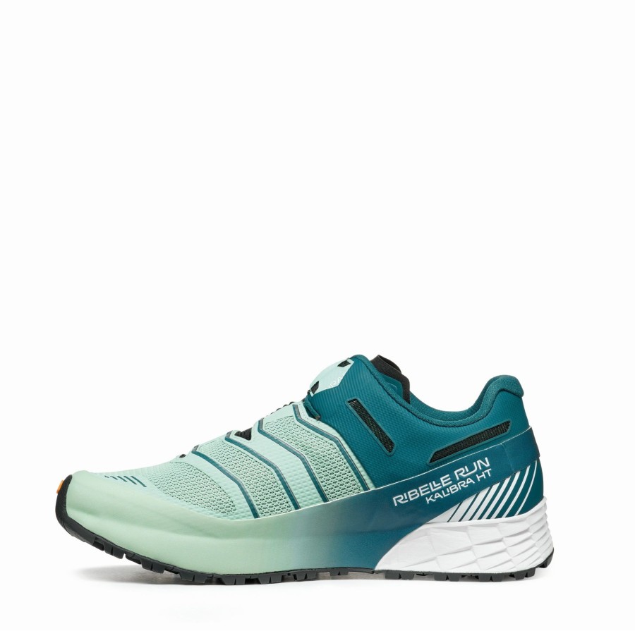 Footwear Scarpa Running Shoes | Scarpa Womens Ribelle Run Kalibra Ht Shoes - Misty Jade-Deep Lagoon Blue