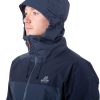 Clothing Mountain Equipment Waterproof Jackets | Mountain Equipment Mens Saltoro Jacket Nights-Cosmos Blue