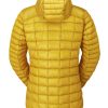 Clothing Rab Insulated Jackets | Rab Womens Mythic Alpine Light Jacket - Sahara Yellow