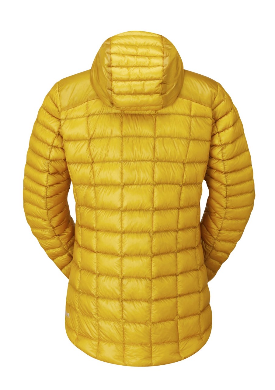 Clothing Rab Insulated Jackets | Rab Womens Mythic Alpine Light Jacket - Sahara Yellow