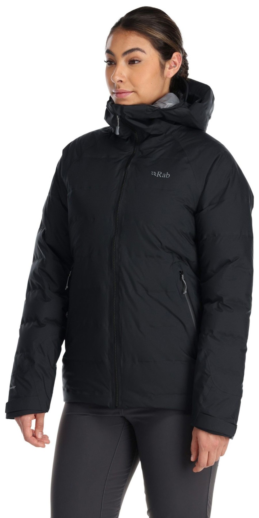 Clothing Rab Insulated Jackets | Rab Womens Valiance Jacket Black