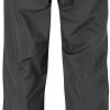 Clothing Rab Waterproof Trousers | Rab Mens Downpour Plus 2.0 Pants - Regular Leg Black