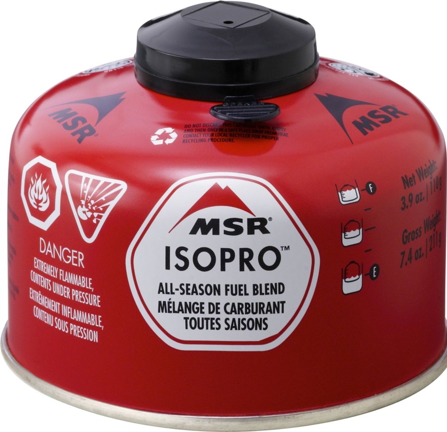 Camping MSR Stove Accessories | Msr Isopro Gas - 110G Red