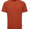 Clothing Rab T Shirts & Base Layers | Rab Mens Sonic Short Sleeved Tee Clay Red