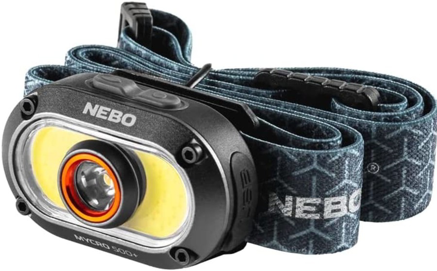 Equipment Nebo Head Torches | Nebo Mycro 500+ Headlamp Black