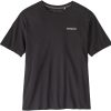 Clothing Patagonia T Shirts & Base Layers | Patagonia Mens P-6 Mission Organic T-Shirt - Ink Black