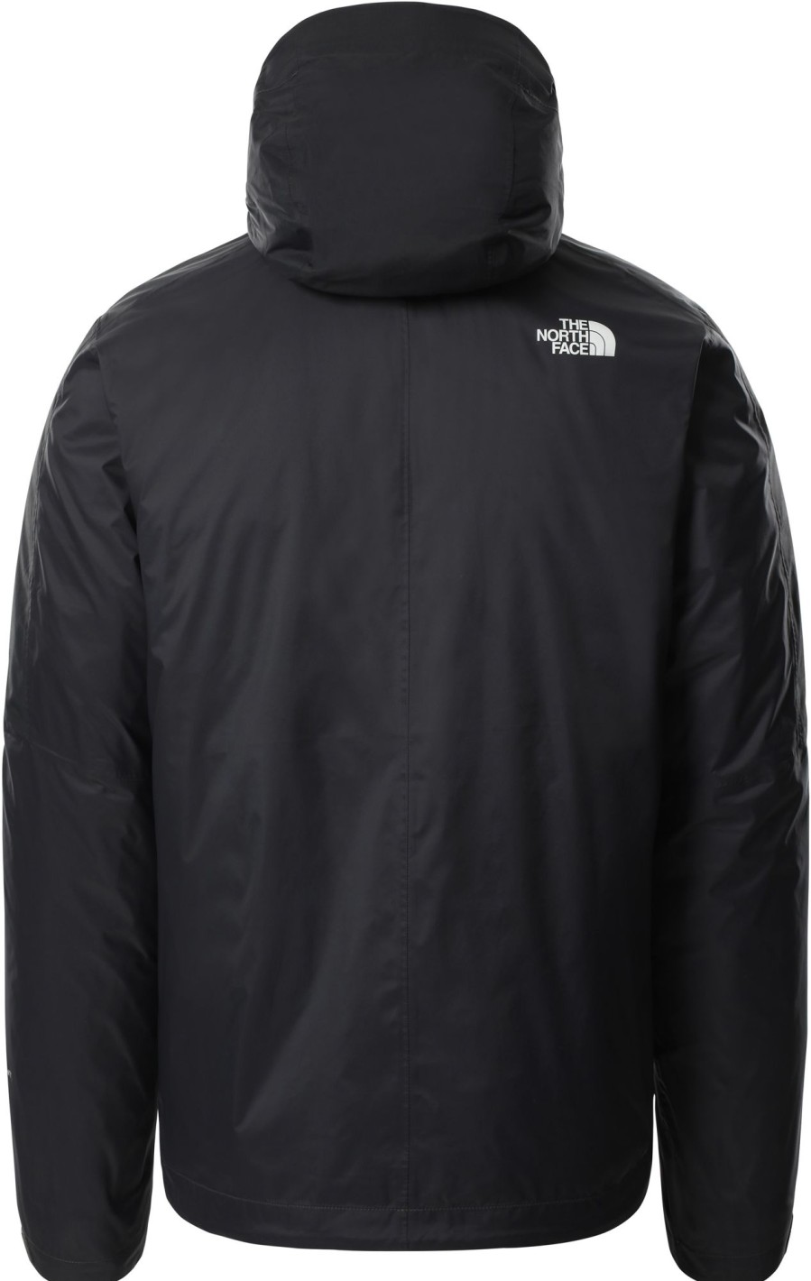 Clothing The North Face Insulated Jackets | The North Face Mens New Dryvent Down Triclimate Jacket - Asphalt Grey-Tnf Black