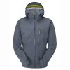 Clothing Rab Waterproof Jackets | Rab Mens Latok Paclite Plus Jacket - Orion Blue