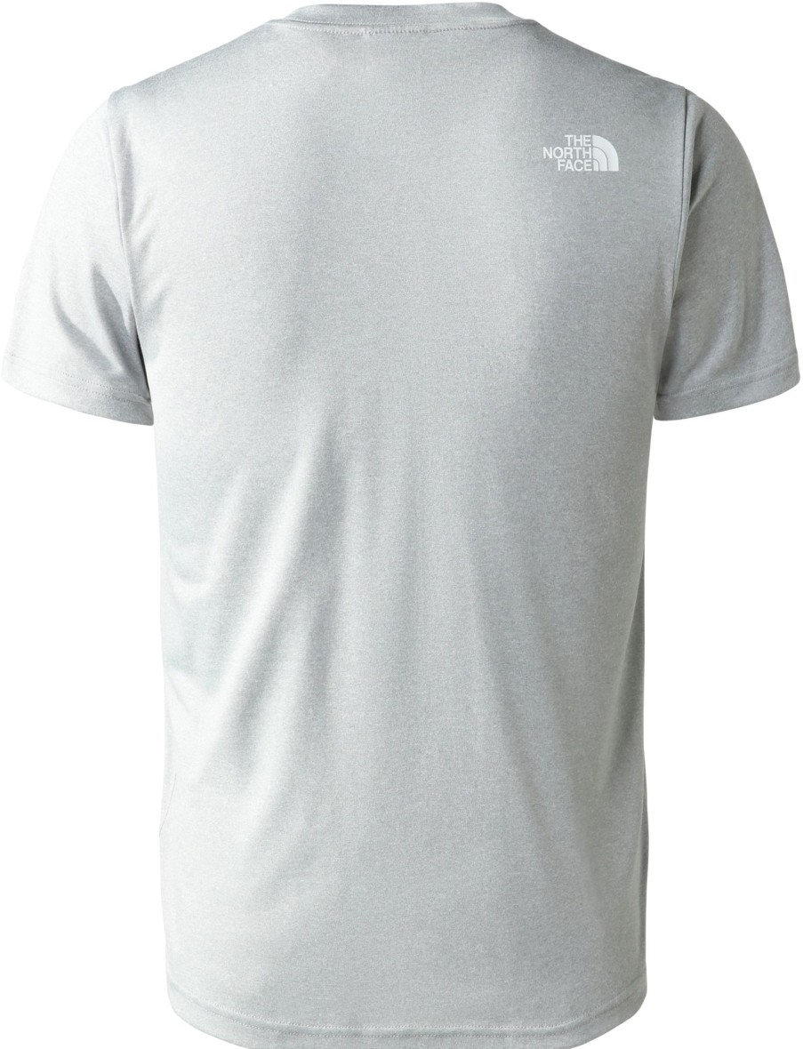 Clothing The North Face T Shirts & Base Layers | The North Face Mens Reaxion Easy Tee - Mid Heather Grey