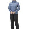 Clothing Rab Waterproof Jackets | Rab Womens Downpour Eco Jacket - Bering Sea Blue