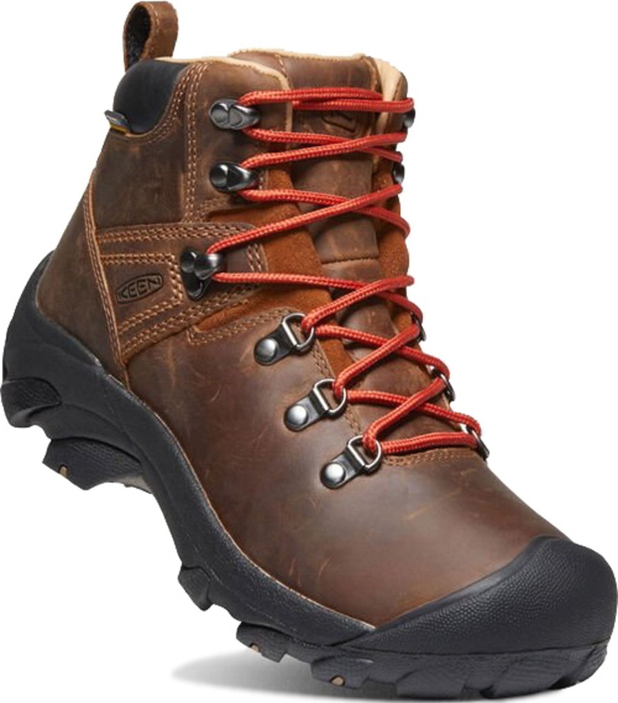 Footwear Keen Mid Height Boots | Keen Womens Pyrenees Boots - Syrup Brown