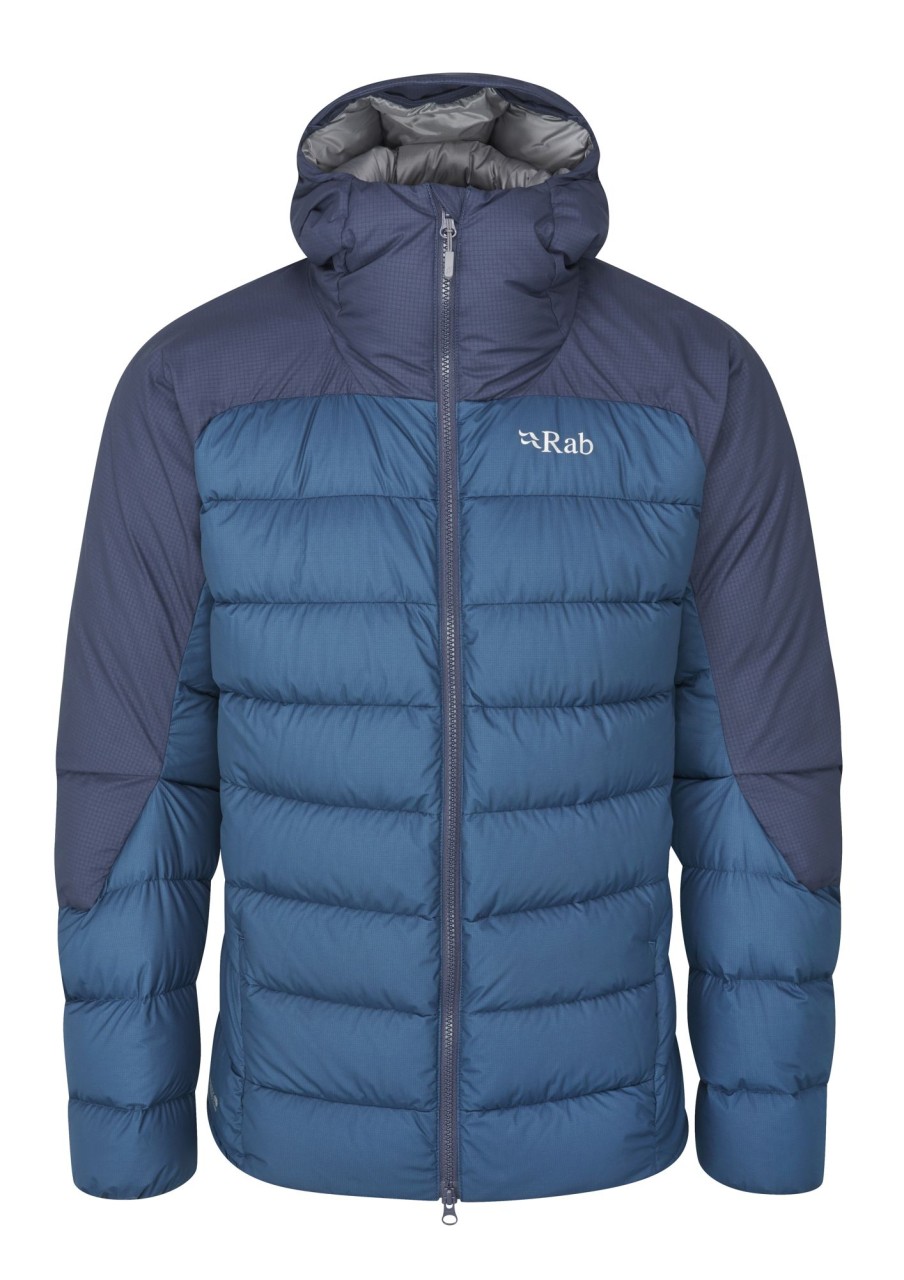 Clothing Rab Insulated Jackets | Rab Mens Infinity Alpine Jacket - Deep Ink-Ink Blue