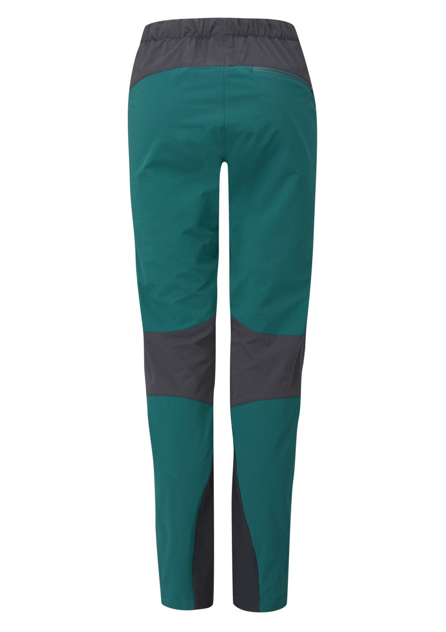 Clothing Rab Trousers & Leggings | Rab Womens Torque Pants - Saga Green Blue