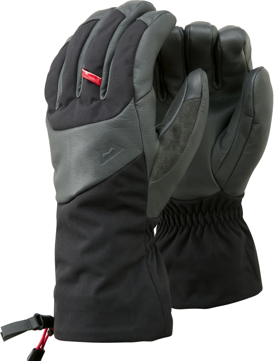 Clothing Mountain Equipment Gloves | Mountain Equipment Mens Couloir Glove - Shadow Black Grey