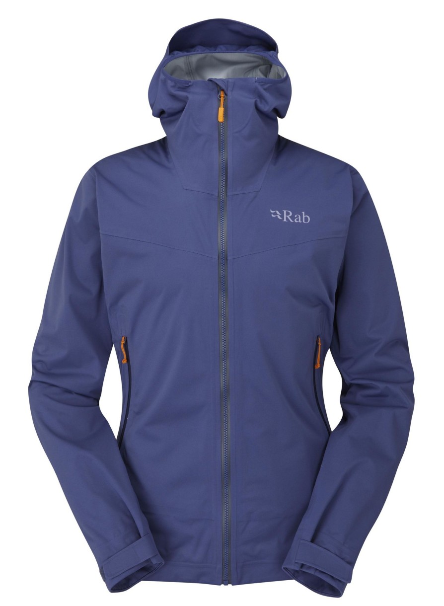 Clothing Rab Softshell Jackets | Rab Womens Kinetic 2.0 Jacket - Patriot Blue