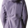 Clothing The North Face Waterproof Jackets | The North Face Womens Hikesteller Parka Shell Jacket - Lunar Slate Purple