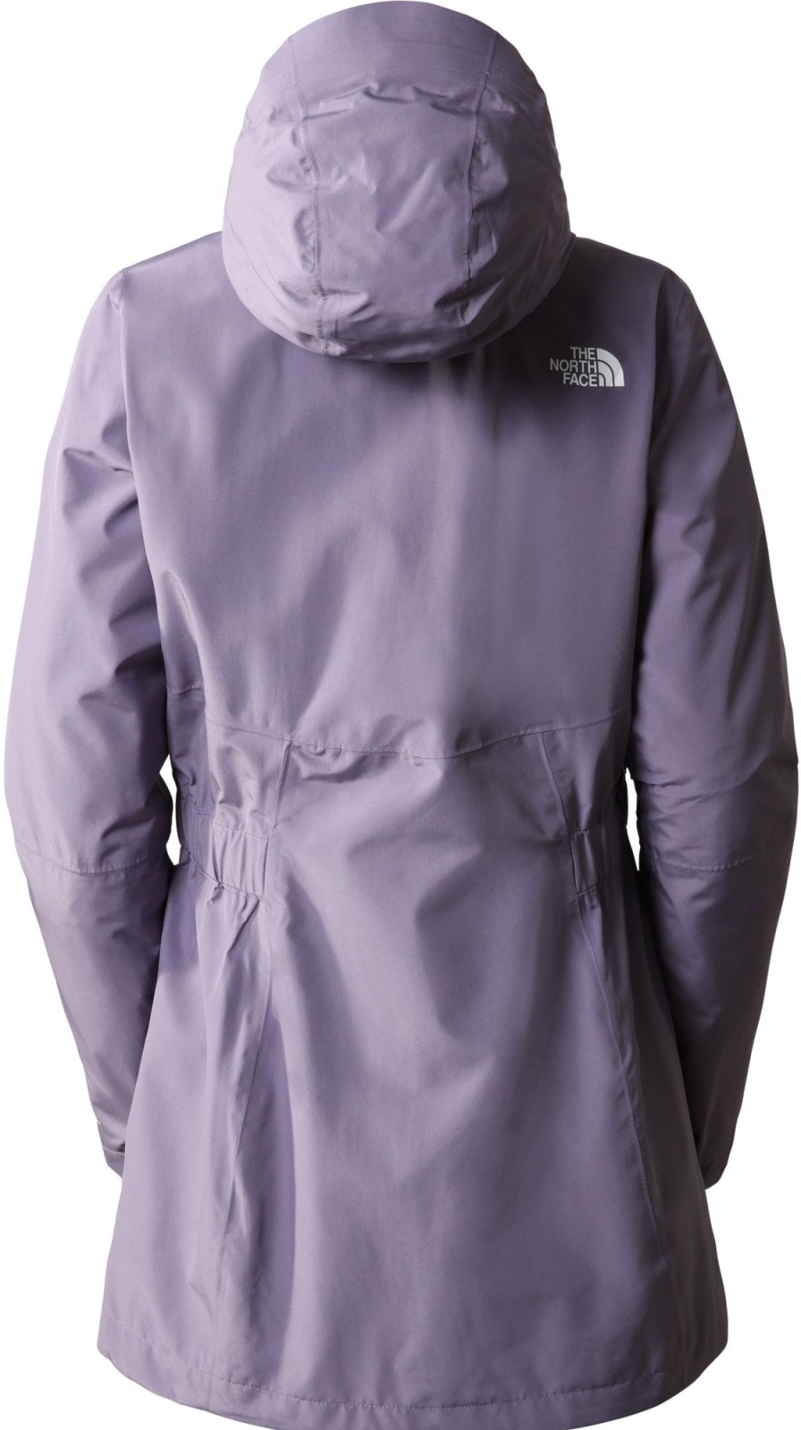 Clothing The North Face Waterproof Jackets | The North Face Womens Hikesteller Parka Shell Jacket - Lunar Slate Purple