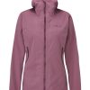 Clothing Rab Softshell Jackets | Rab Womens Kinetic 2.0 Jacket - Heather Purple