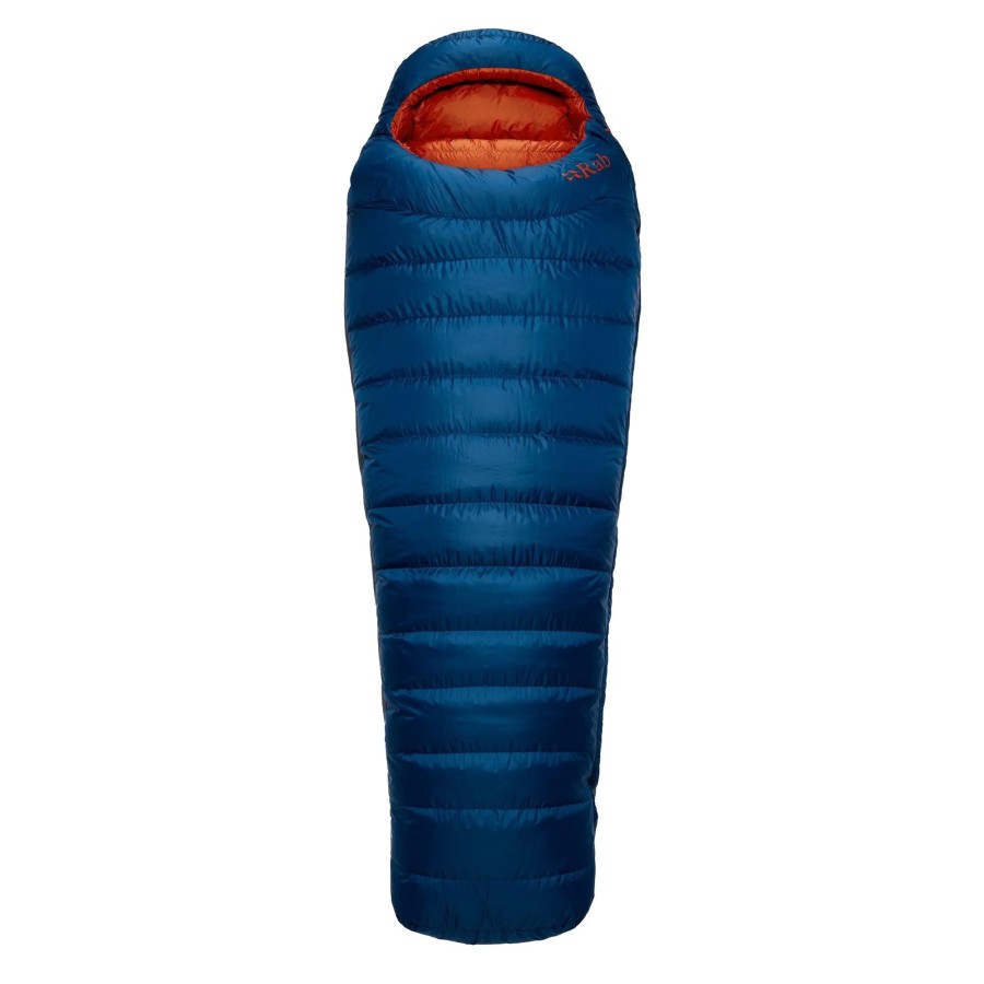 Camping Rab Backpacking & Lightweight Sleeping Bags | Rab Ascent 700 Sleeping Bag - Wide - Ink Blue