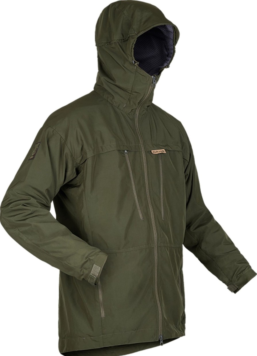 Clothing Paramo Windshirts | Paramo Mens Bentu Windproof Jacket - Moss Green