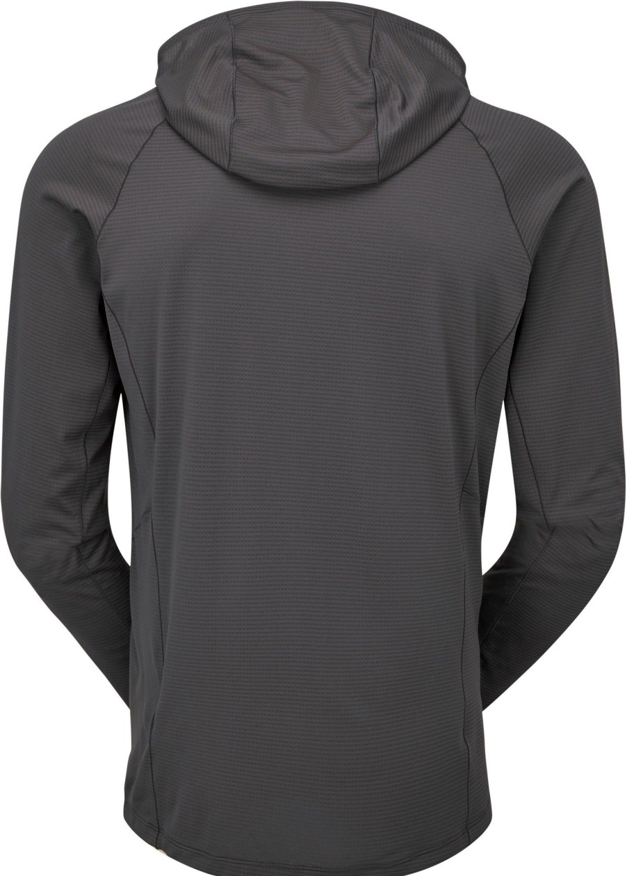 Clothing Rab T Shirts & Base Layers | Rab Mens Sonic Hoody - Graphene Grey