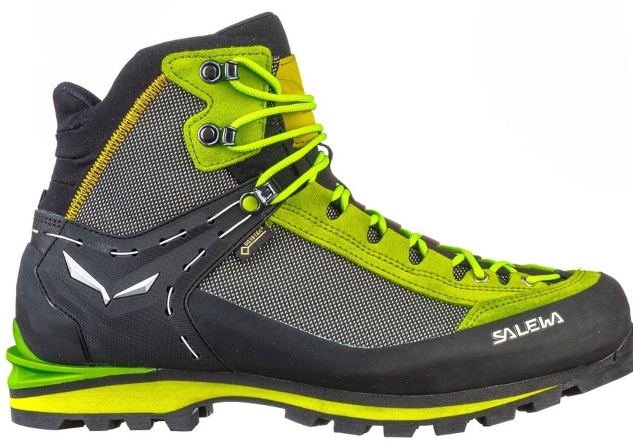 Footwear Salewa Mountain Boots | Salewa Mens Crow Gtx Boots - Cactus Green