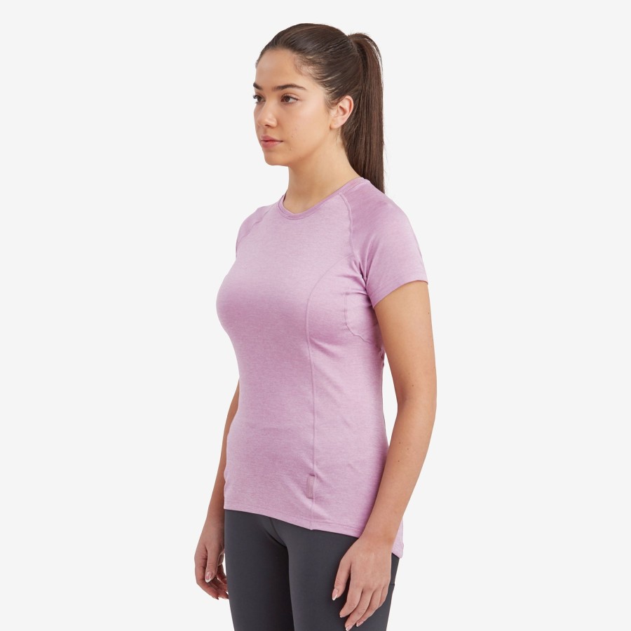 Clothing Montane T Shirts & Base Layers | Montane Womens Dart T-Shirt - Allium Pink