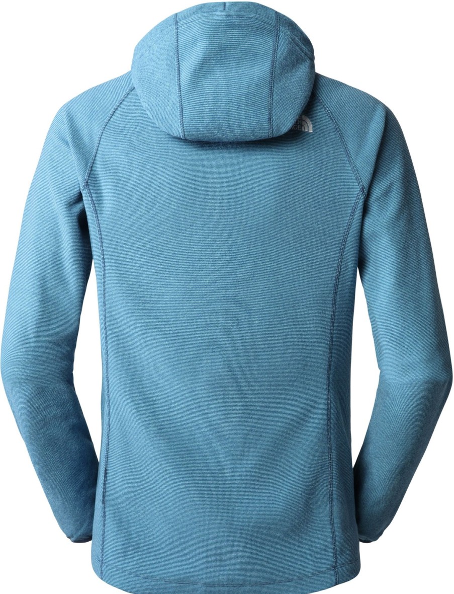 Clothing The North Face Fleece & Mid Layer | The North Face Womens Homesafe Full Zip Fleece - Shady Skylight Blue