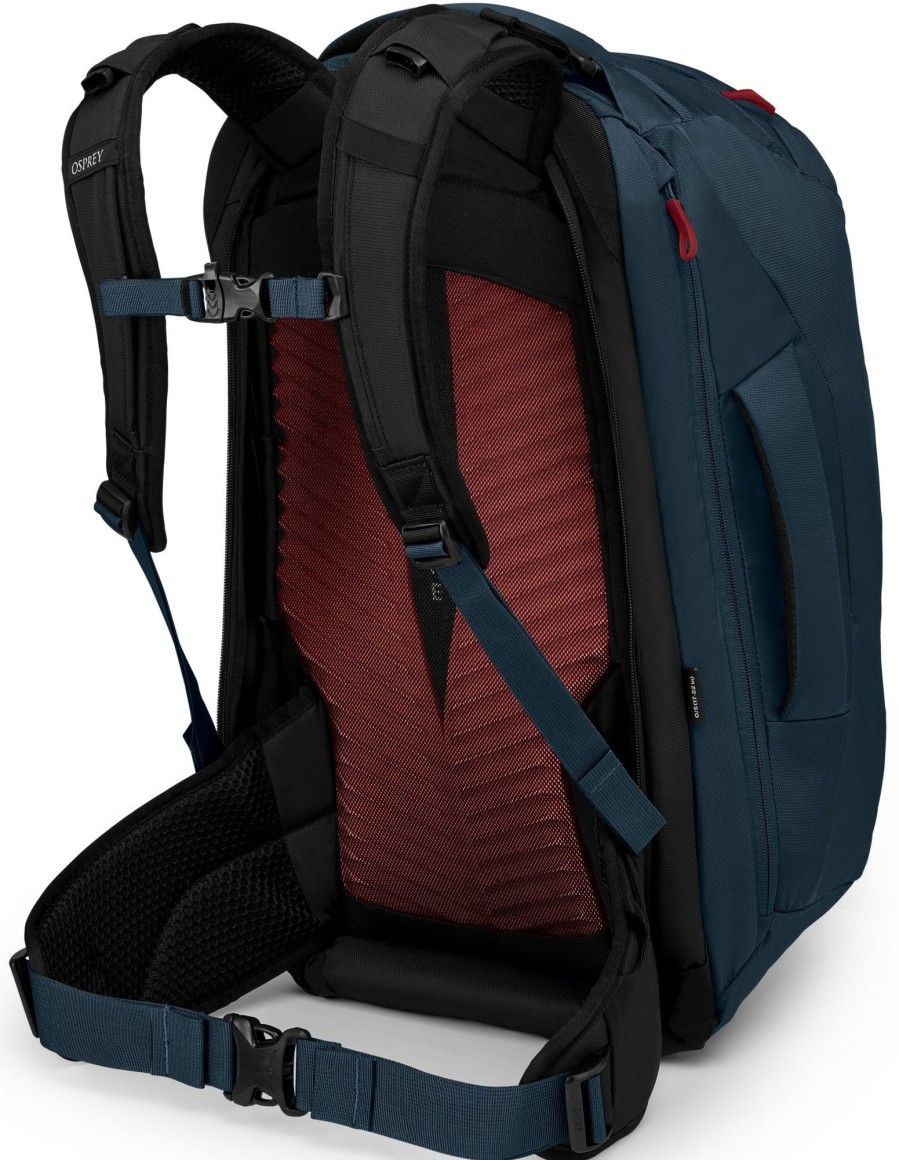 Rucksacks Osprey Luggage & Carry-On | Osprey Farpoint 40 Travel Pack - Muted Space Blue